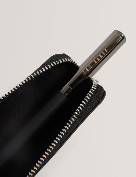 GLENVIL - Printed Pencil Case and Pen Set