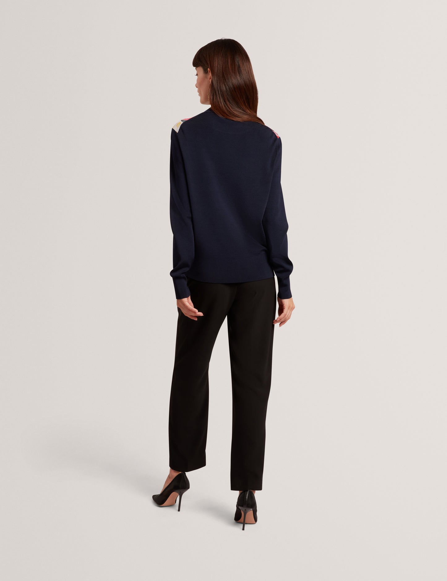 REMMIIA - Printed Woven Front Jumper