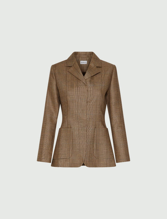 GLAUCO - Slim-fit wool jacket