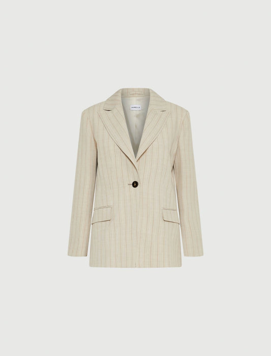 FACILE - Stretch canvas blazer