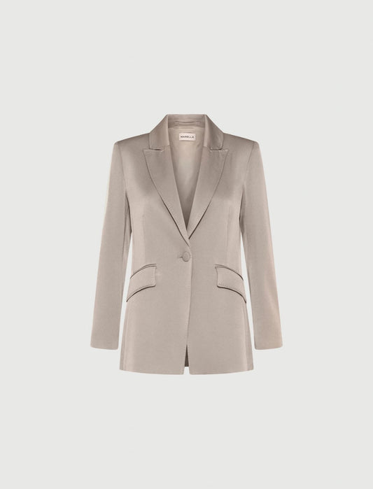 COGNAC - Satin jacket
