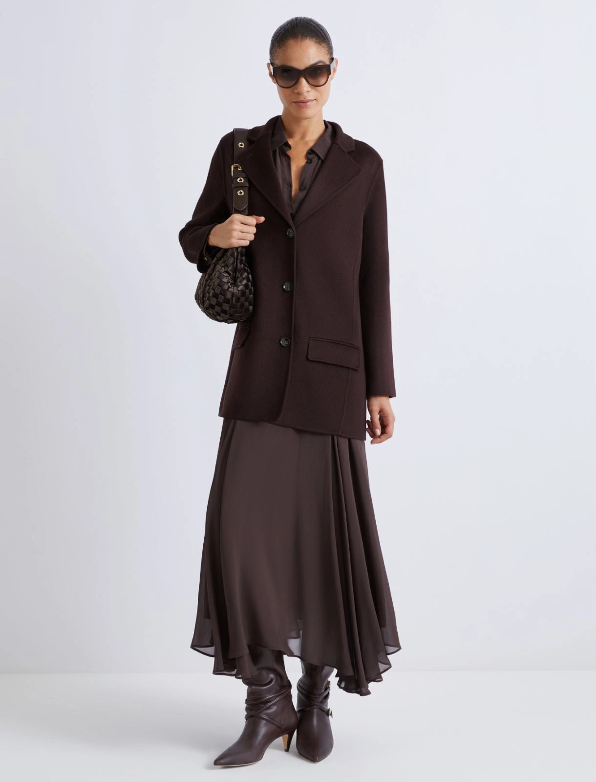 BAVIERA - Double-faced pure wool heavy jacket