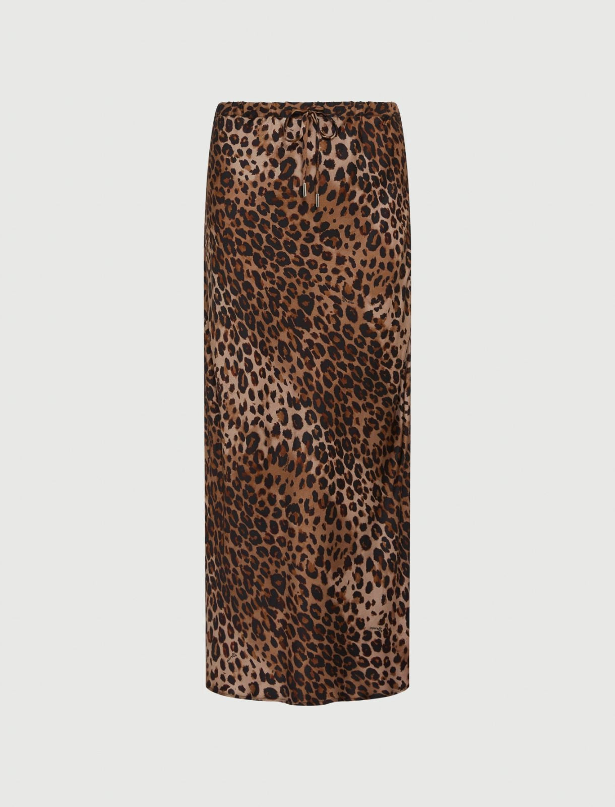 ALBANY - Long drawstring skirt