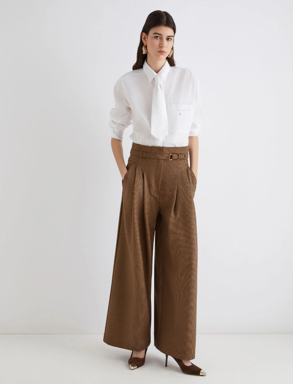 BONDENO - High-waisted trousers