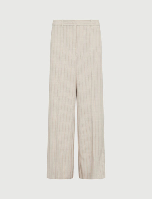 SKIPPER - Relaxed-fit mélange trousers