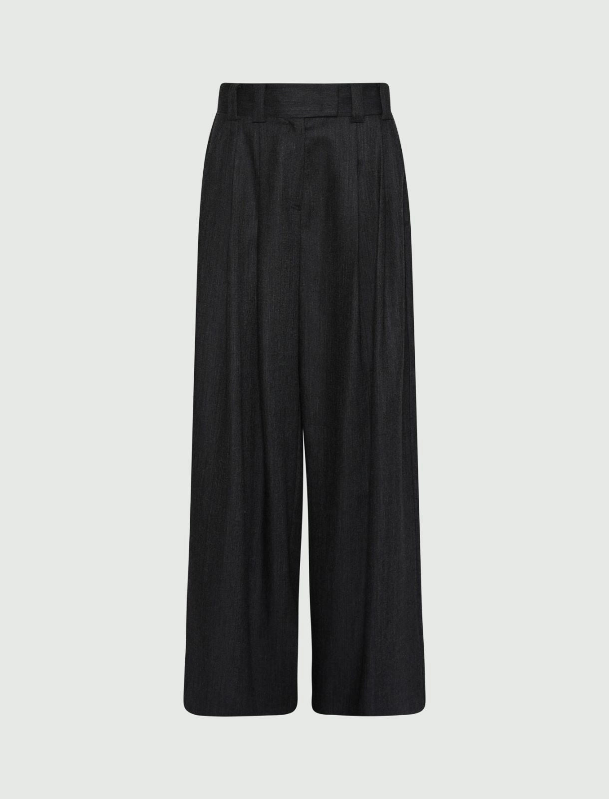 ULTRA - Wool palazzo trousers