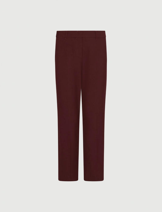 LECCIO - Stretch viscose trousers