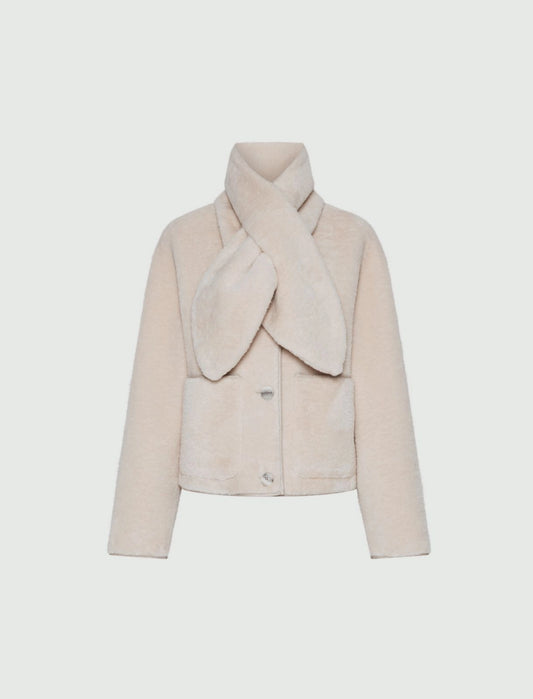 CECIL - Short jacket with scarf detail