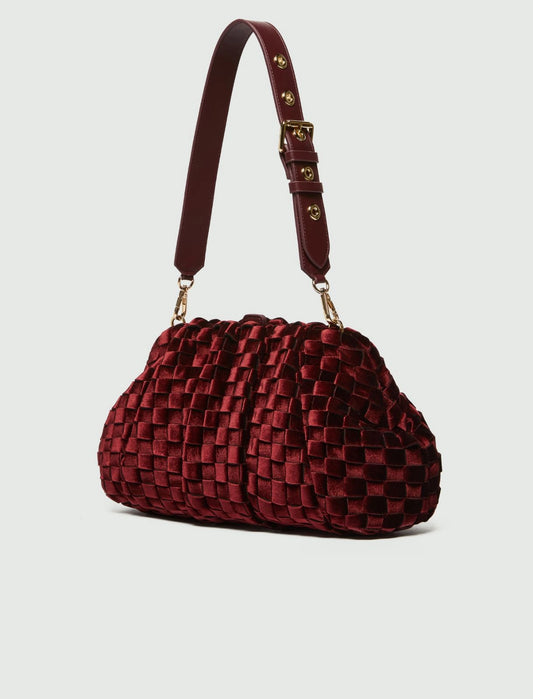 POLDER - Unstructured woven clutch