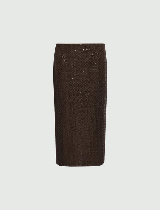 SANNA - Long sequin skirt