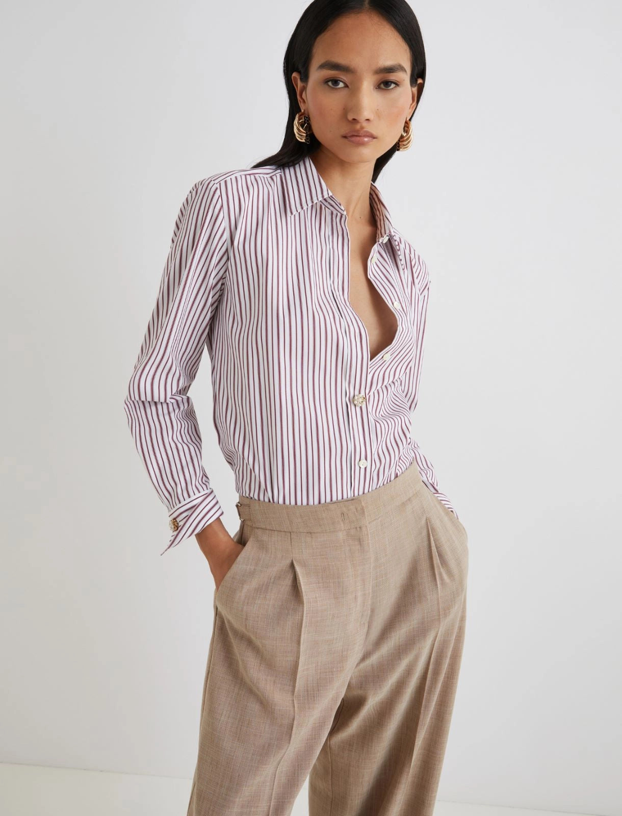 RIVA - Stretch cotton shirt