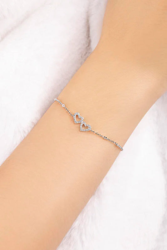 hiver - Heart Adjustable Bracelet