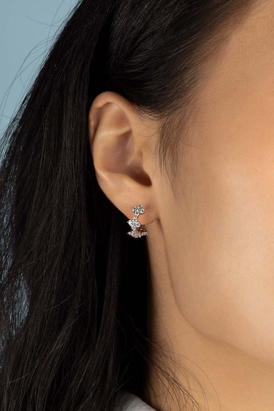 festival - Spark Huggie Earrings