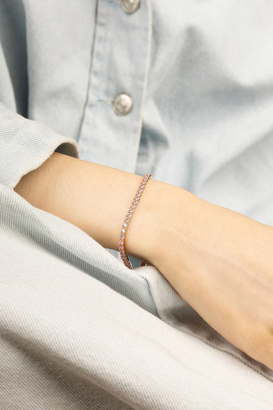 festival - Rose Tennis Bracelet