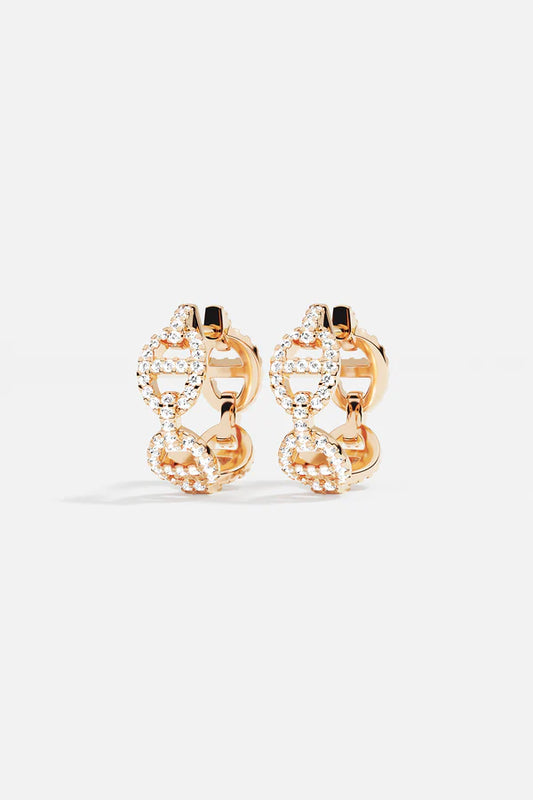 yacht club - Maille Marine Hoop Earrings