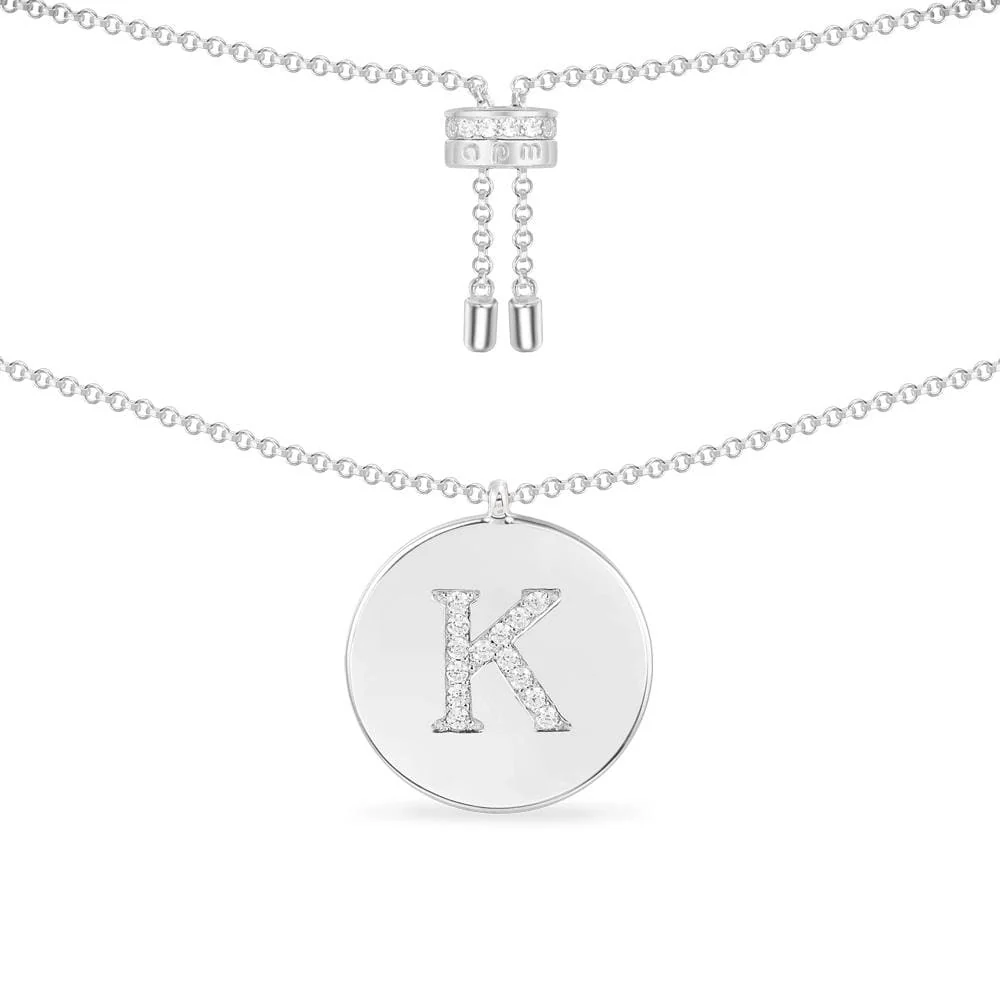 MORSE CODE II - Alphabet Adjustable Necklace