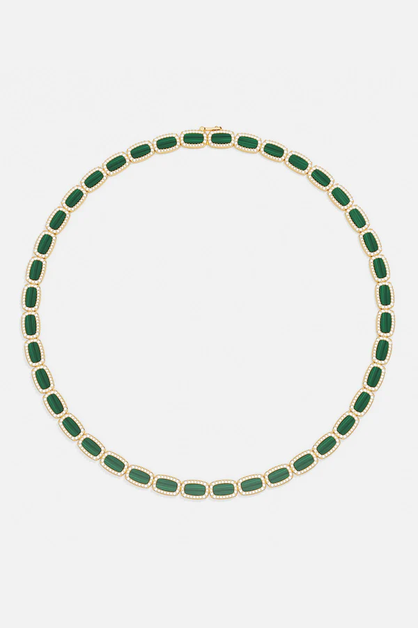 MEDITERRANEE - Malachite Choker