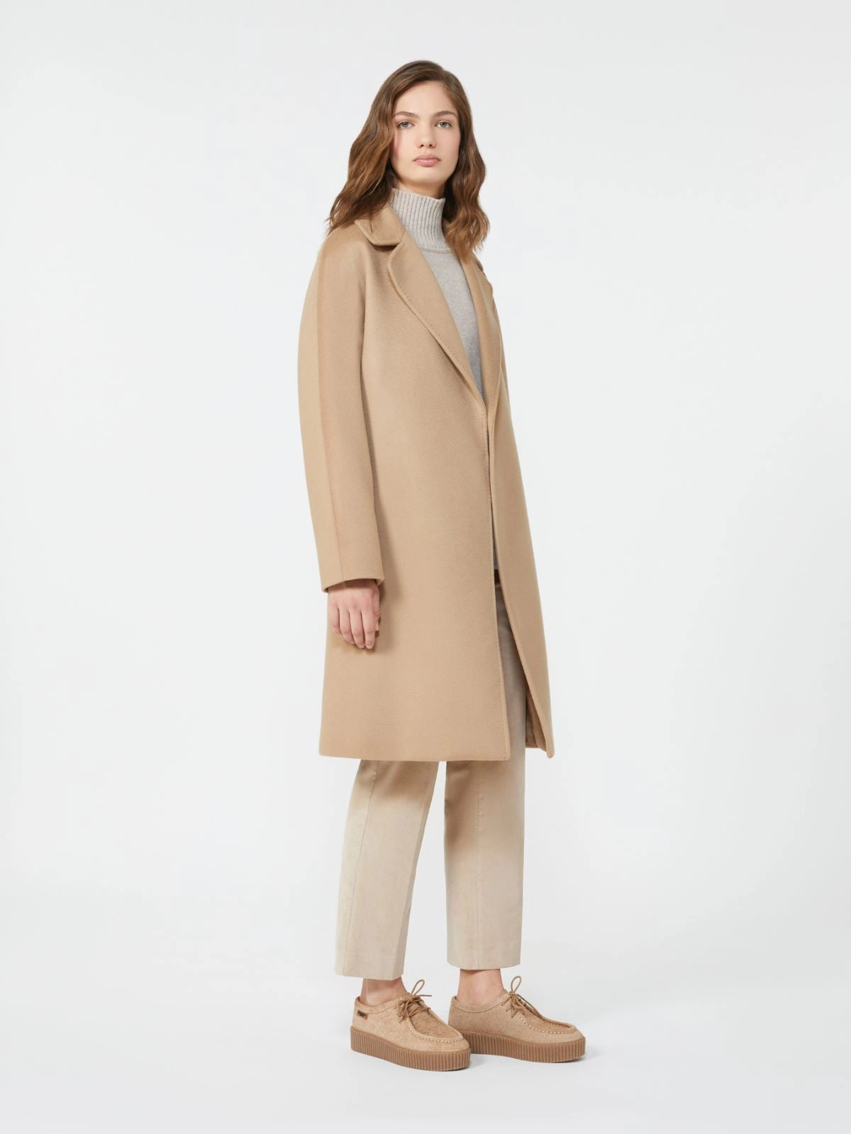 CORTE - Wool wrap coat