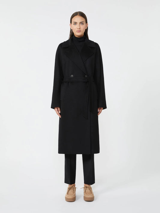 CASCIA - Double-breasted cashmere coat