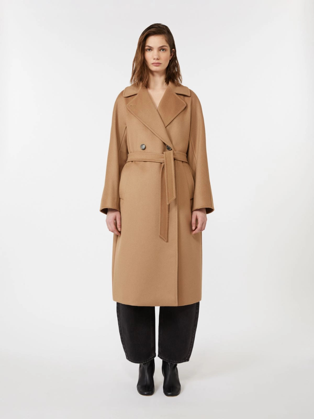 RESINA - Double-breasted wool coat