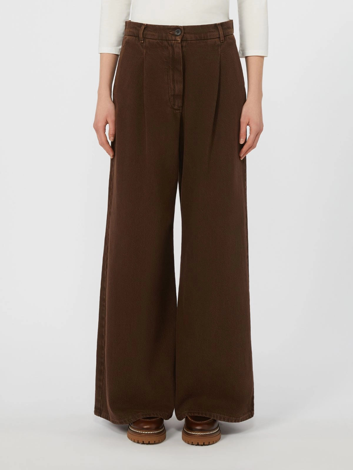 NANDA - Cotton bull trousers