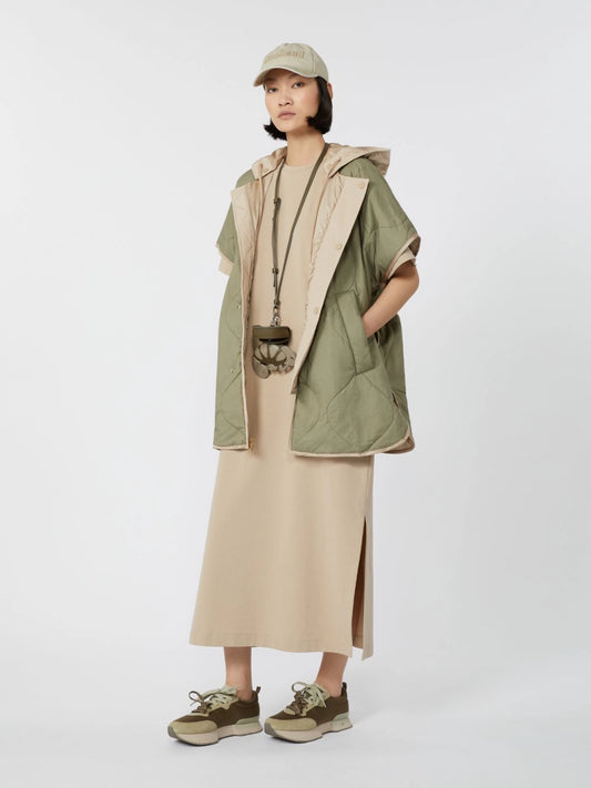 RIVA - Reversible water-repellent canvas cape