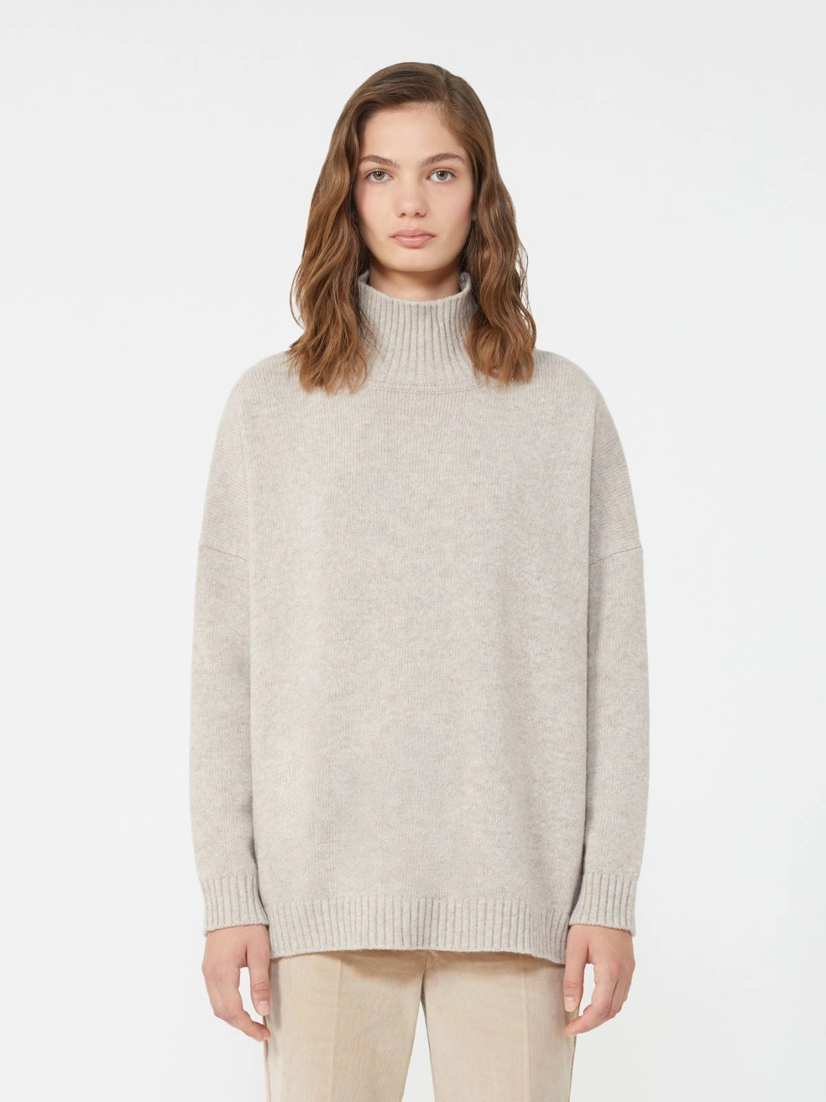 BORGIA - Wool knit turtleneck jumper