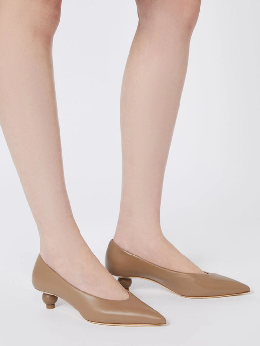 WKABACINI - Shiny Nappa leather pumps