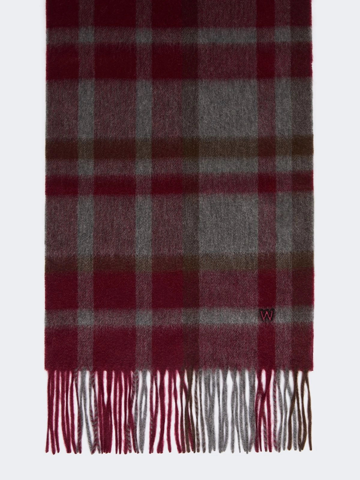 CATONE - Jacquard cashmere scarf