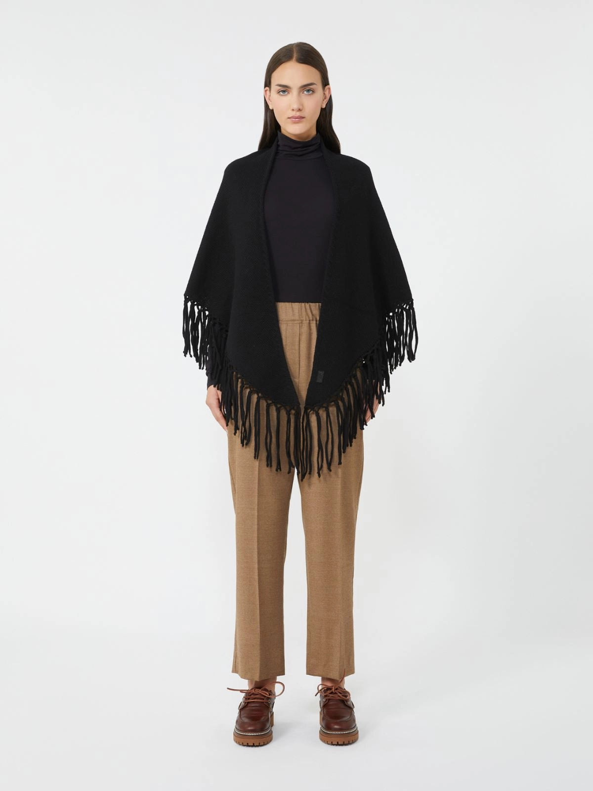 TORNADO - Knitted-jersey scarf