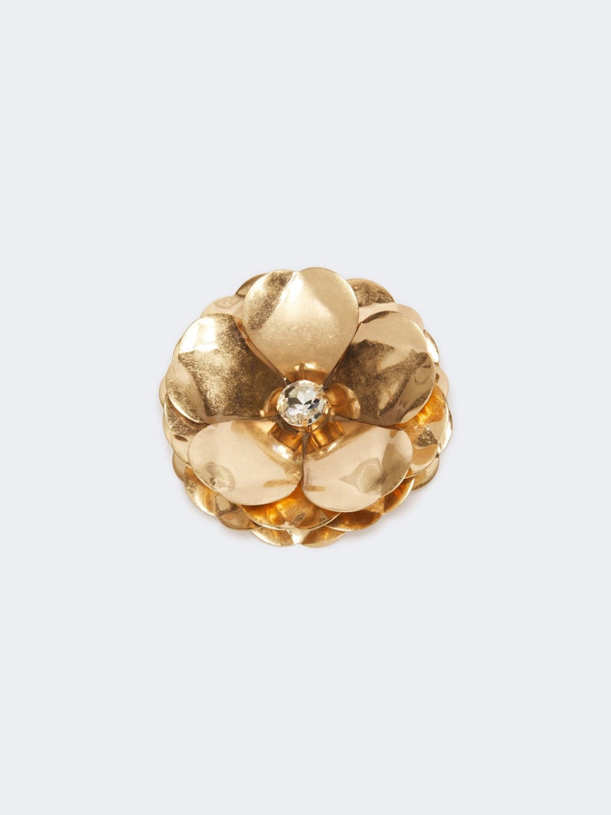 CIVADA - Metal flower brooch