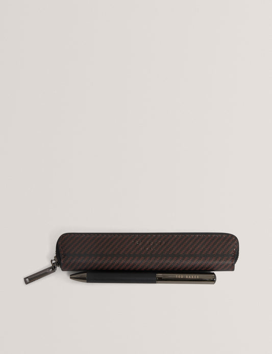 WENDALL - Printed Weave PU Pen Set