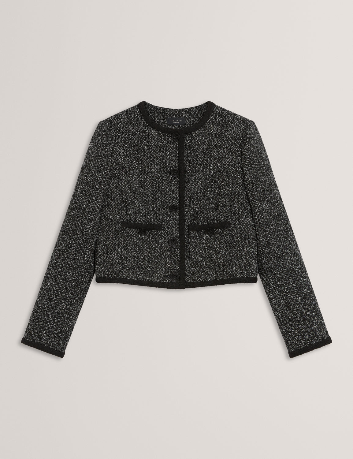 EKAA - Tailored Boucle Cropped Jacket