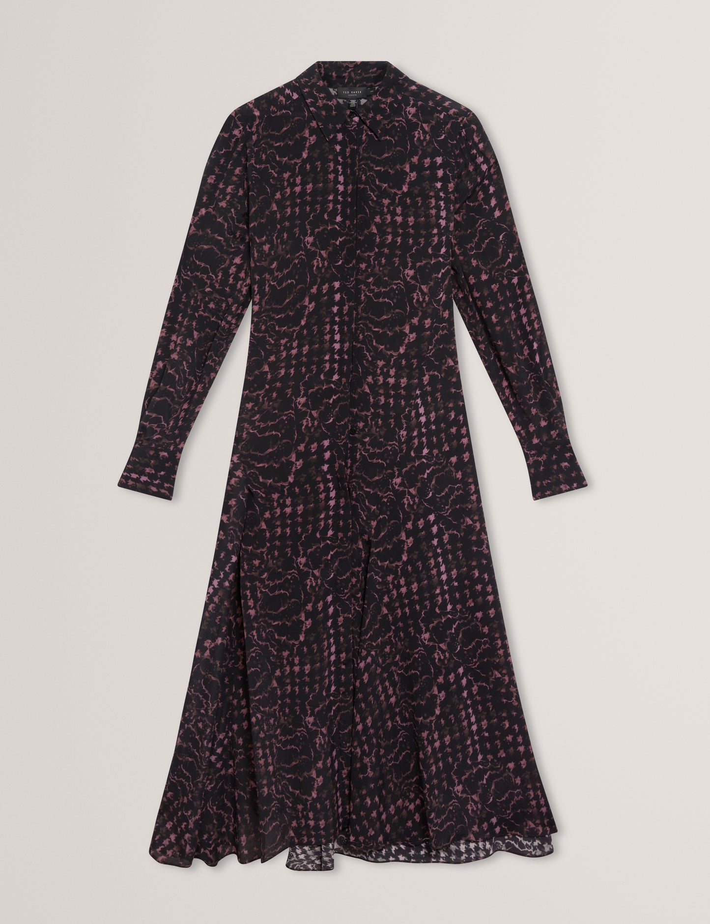 BISCAYA - Printed Midi Shirt Dress