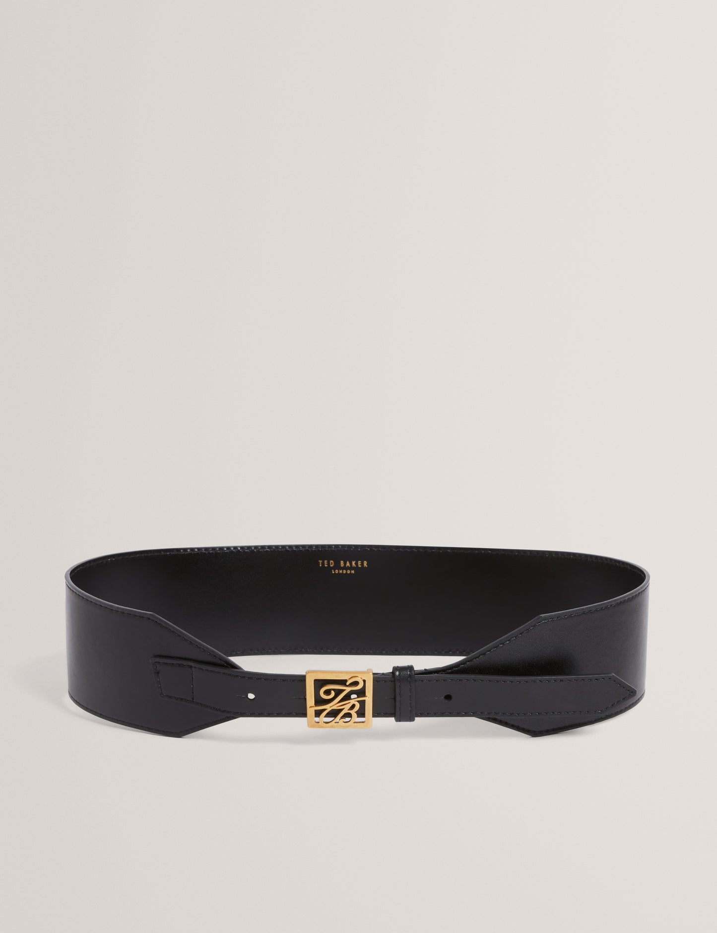 ANIIKAA - TB Script Leather Waist Belt