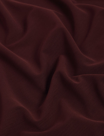 NAAMA- Long Sleeve Mesh Fitted Top