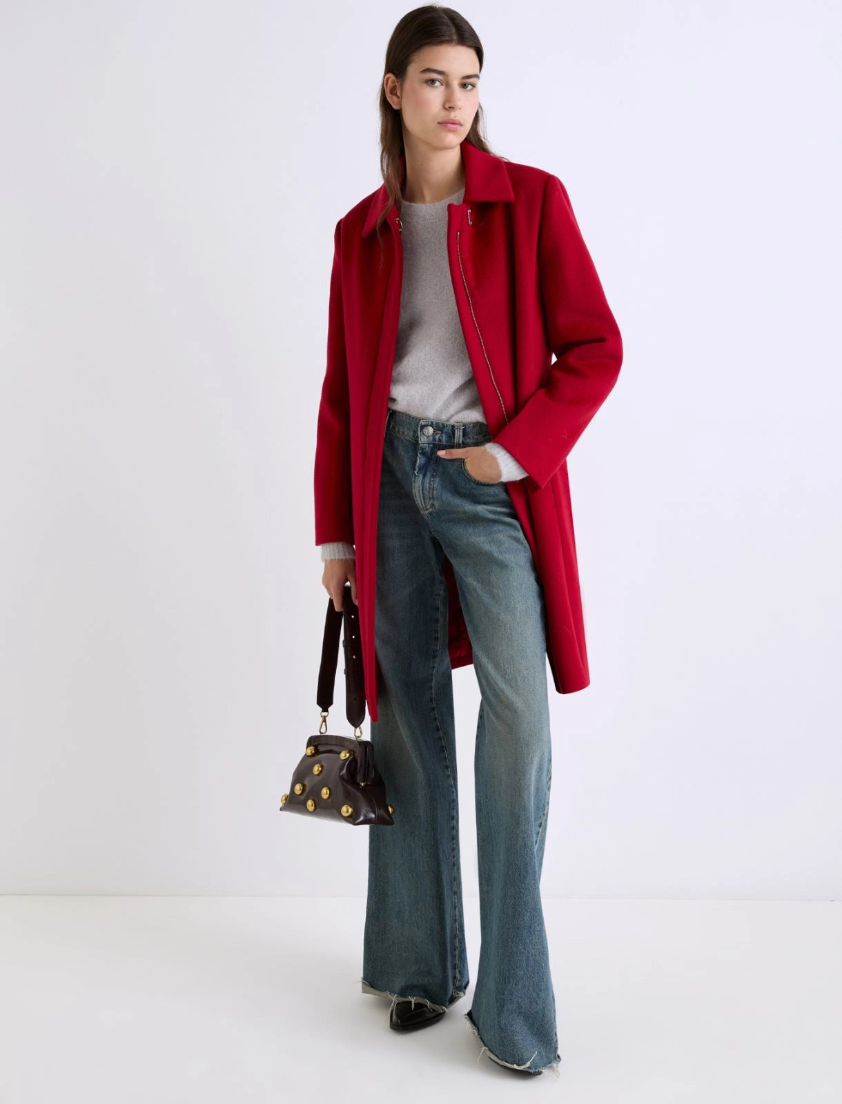 JUSY - Shirt-neck coat