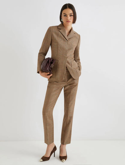 GLAUCO - Slim-fit wool jacket