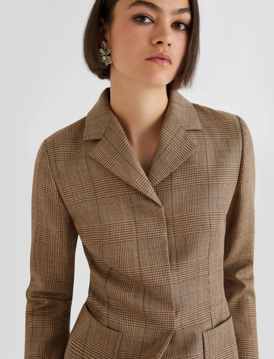 GLAUCO - Slim-fit wool jacket