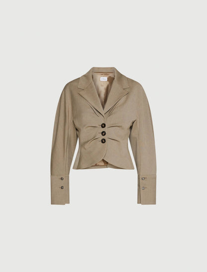 STASI - Slim-fit cropped blazer