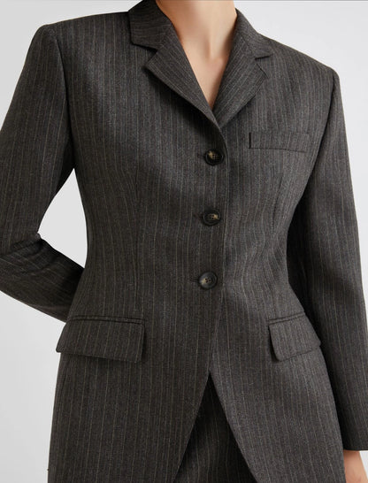 ESSENZA - Slim-fit three-button blazer