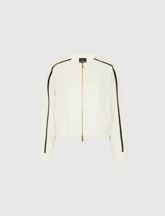 LIBAGE - Satin bomber jacket