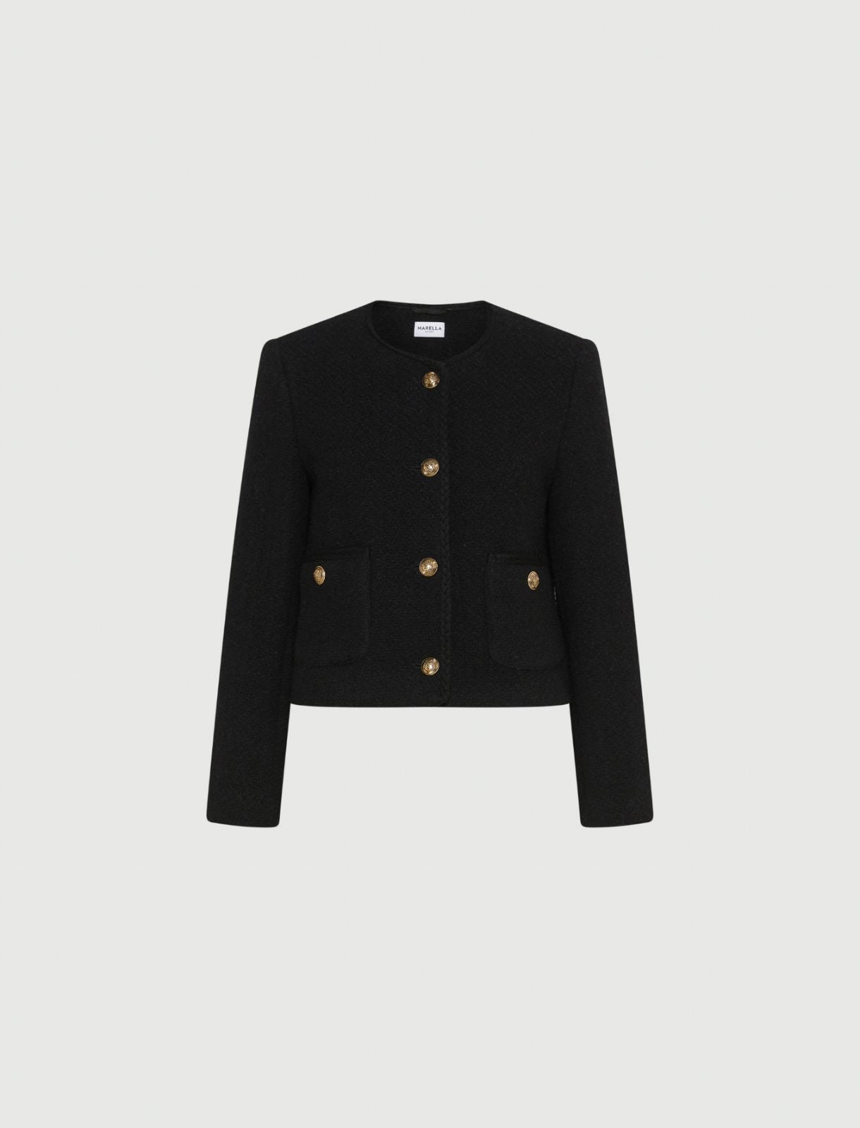 BRONTE - Straight-fit bouclé jacket