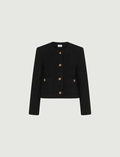 BRONTE - Straight-fit bouclé jacket