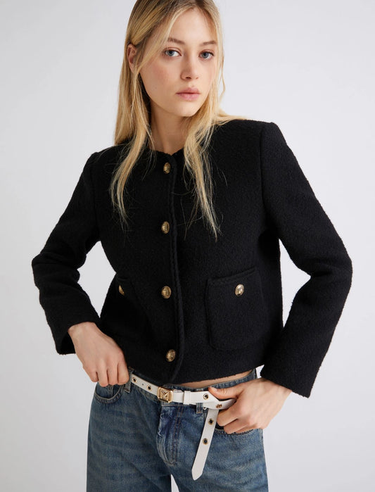 BRONTE - Straight-fit bouclé jacket