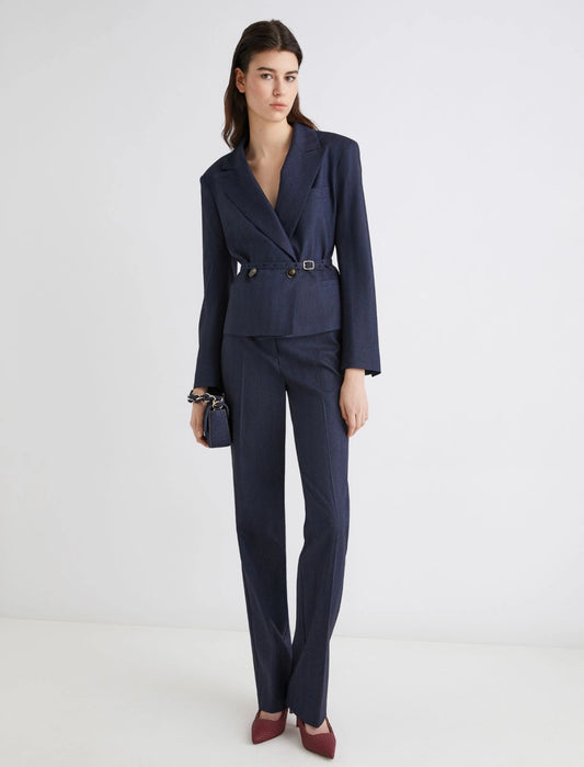 LUCA - Short belted jacket