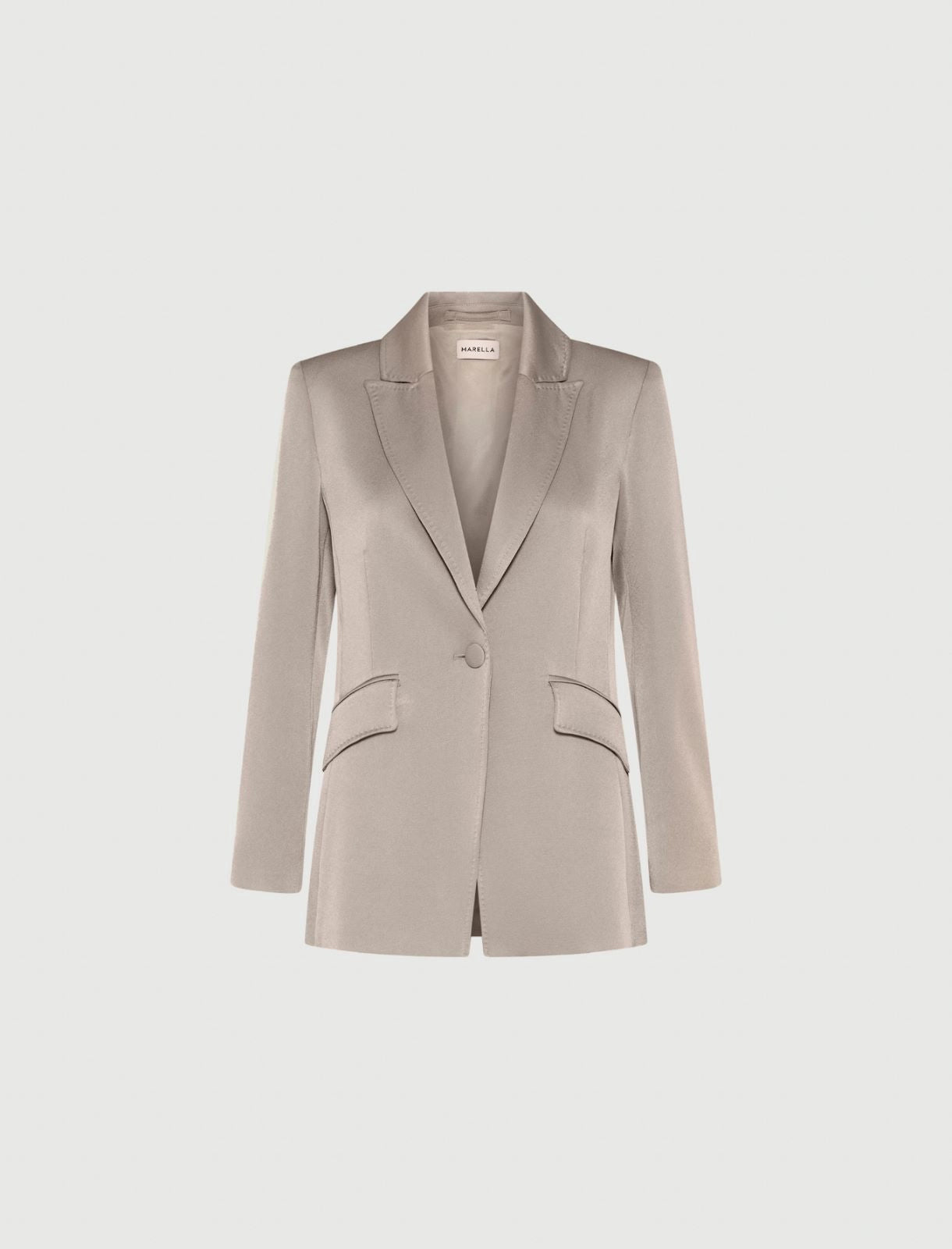 COGNAC - Satin jacket