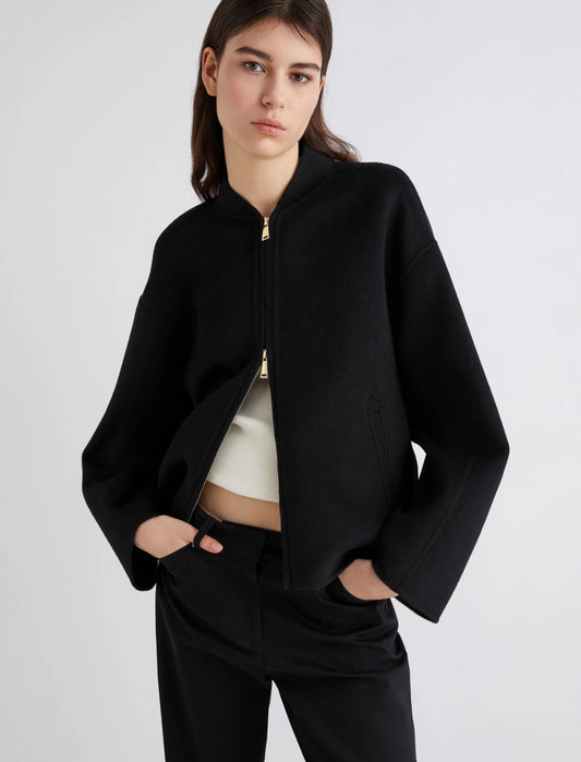 GIGA - Pure wool bomber jacket
