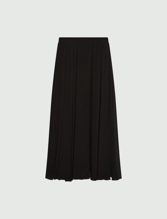 BRADO - Long georgette skirt