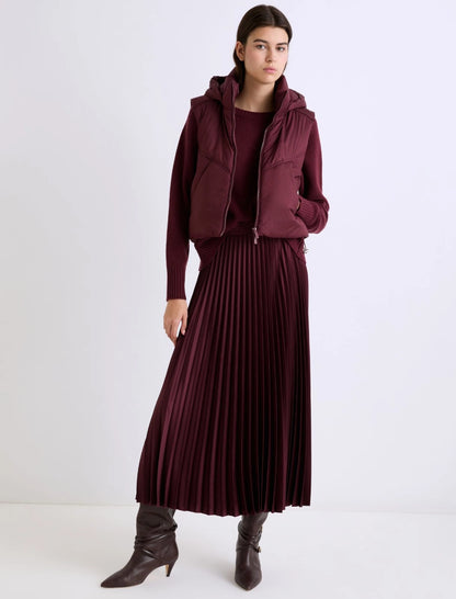 PONTIAC - Plissé-pleated skirt
